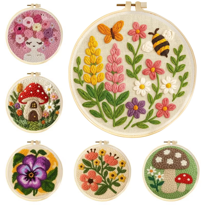 Embroidery Converter - Kits de Bordado Punch Needle DIY