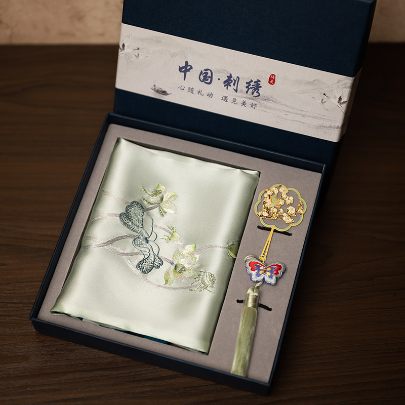 Embroidery Set - Conjunto de Caixa de Presente com