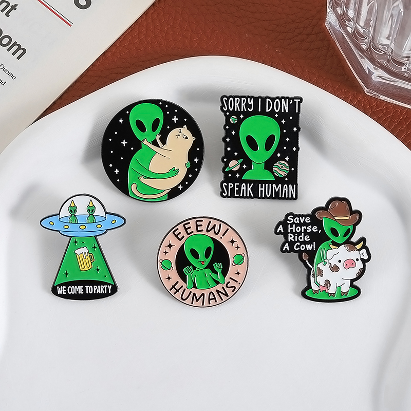 Embroidery House - Ofo vamos festa alienígena alienígena dos