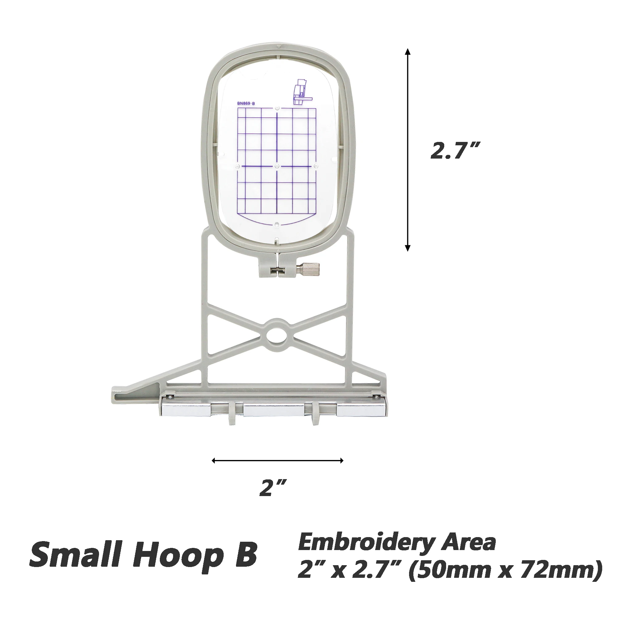 Embroidery Hoop Plastic - Aro pequeno de costura e bordado