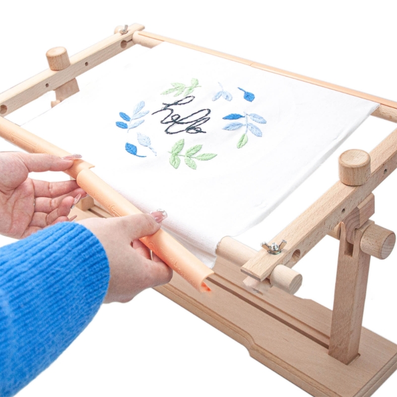 Embroidery Hoop Stand - 4x/conjunto ponto cruz multifuncional bordado bordado