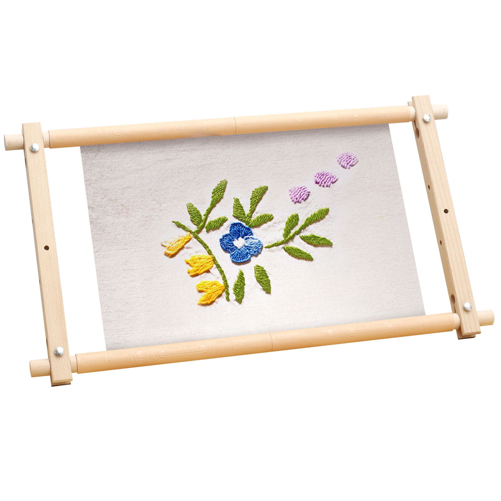 Embroidery Hoop Plastic - Suporte de Bordado em Madeira de