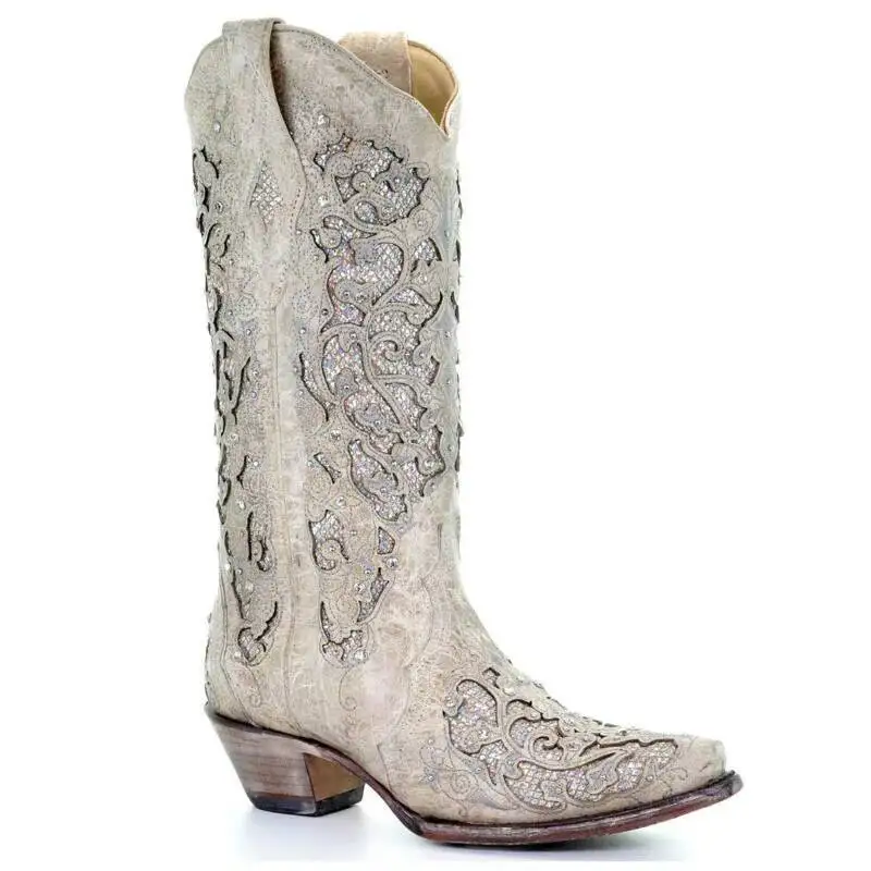 Frete Grátis Botas de Cowboy A - Embroidery On Leather avaliação e preço