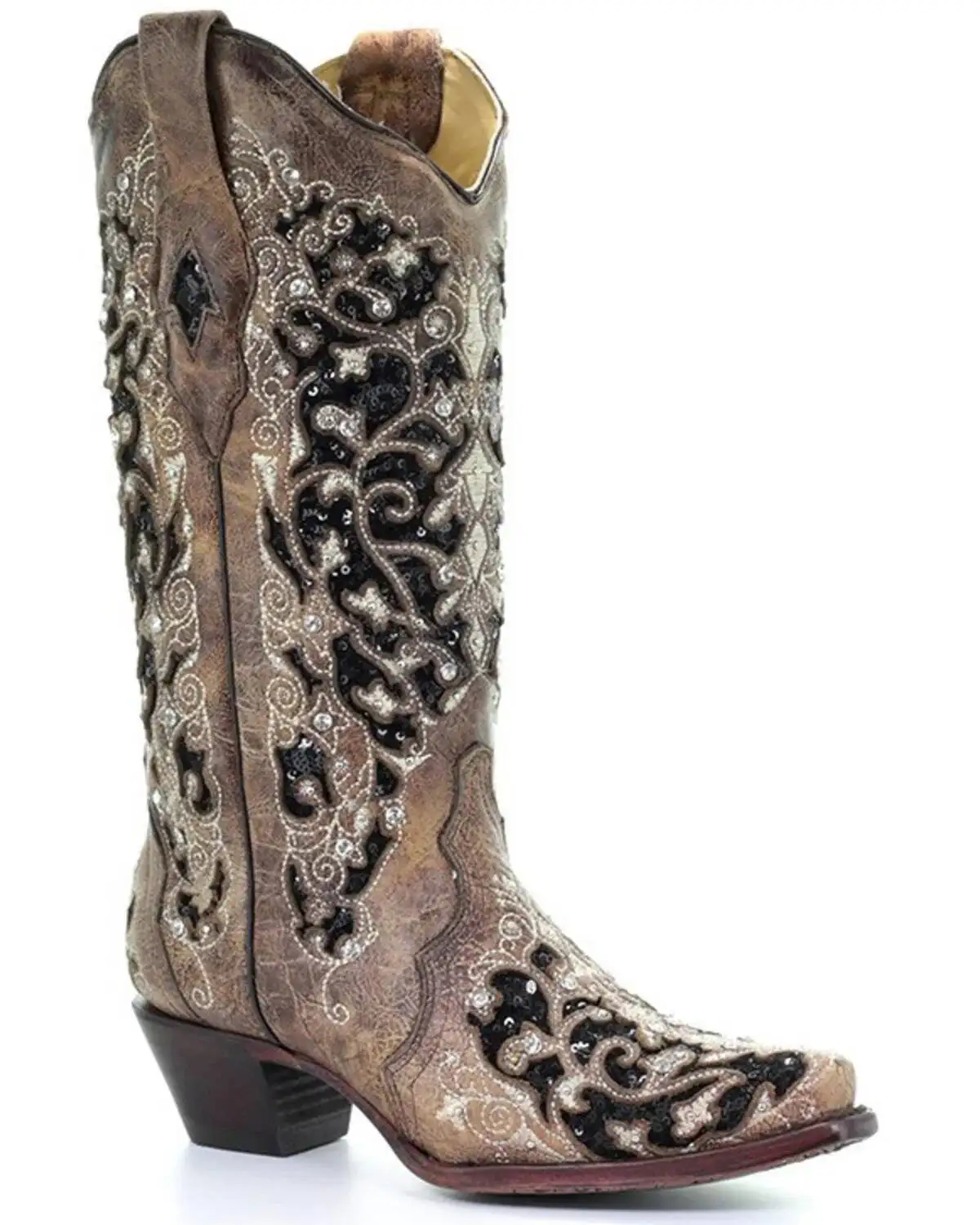 Frete Grátis Botas de Cowboy A - Embroidery On Leather avaliação e preço