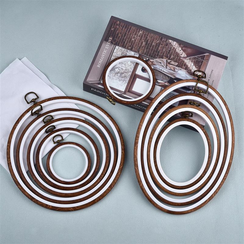Conjunto De Moldura De Aros Bo - Embroidery Hoop Plastic avaliação e preço