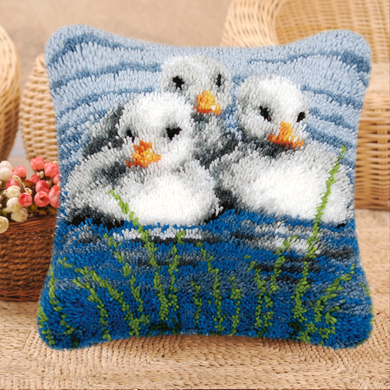 Kit de Bordado com Gancho de L - Printed Embroidery Kit avaliação e preço