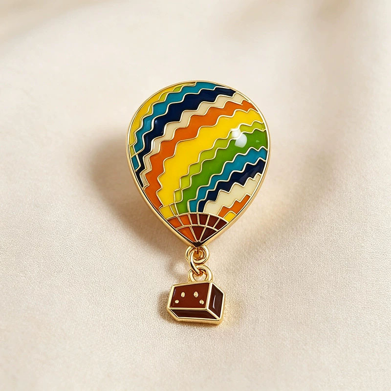 Broche de Metal em Forma de Ba - Embroidery Bali avaliação e preço