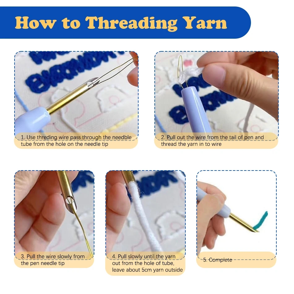 Kits de Bordado Punch Needle D - Embroidery Converter avaliação e preço