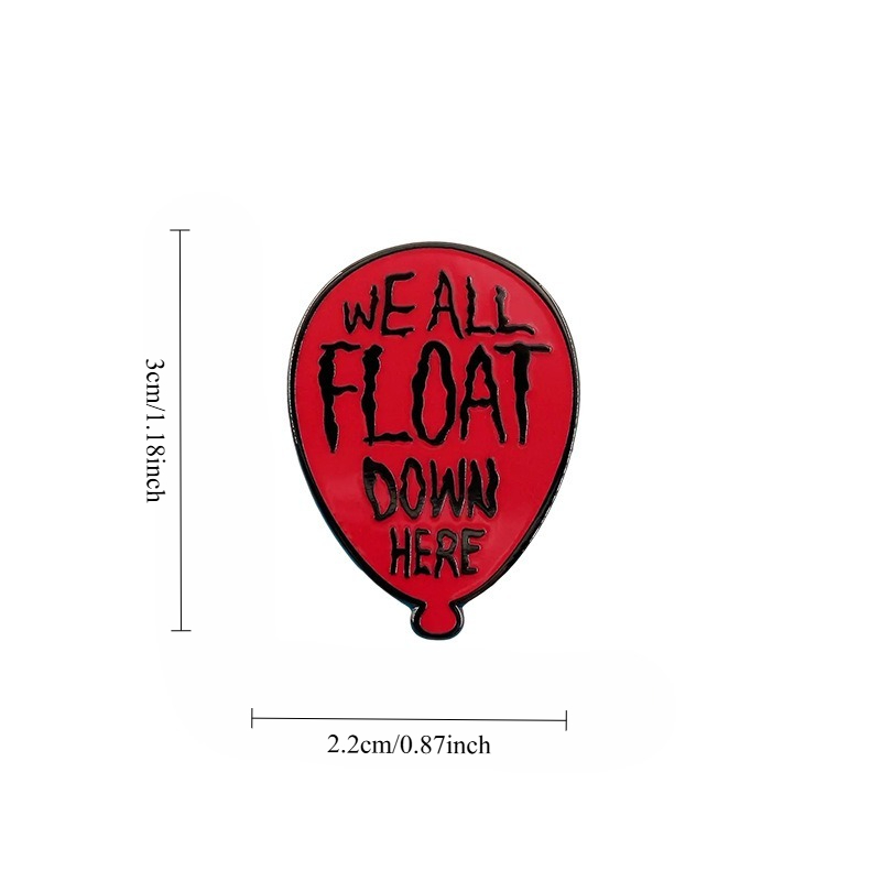 1 unidade Pin de Esmalte de Fi - Embroidery Bali avaliação e preço