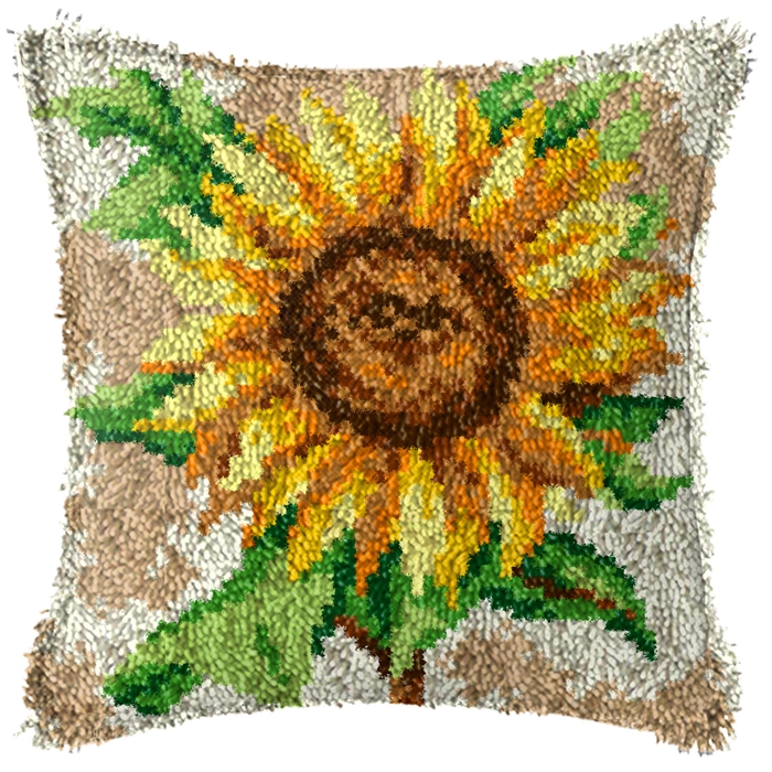 Kits de Tapete de Crochê da Sé - Printed Embroidery Kit avaliação e preço