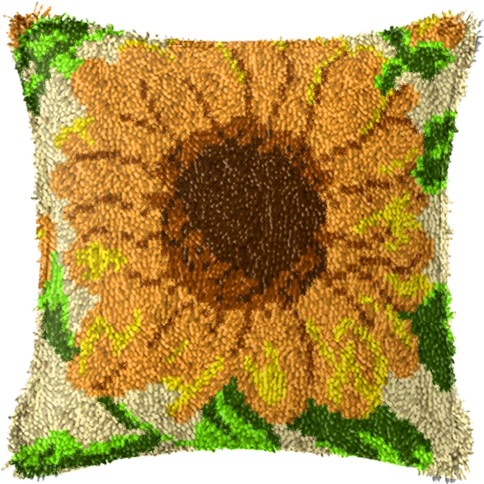 Kits de Tapete de Crochê da Sé - Printed Embroidery Kit avaliação e preço