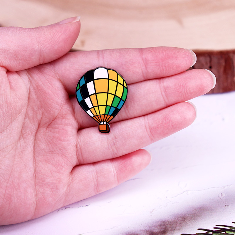 Balão de ar quente esmalte pin - Embroidery Bali avaliação e preço