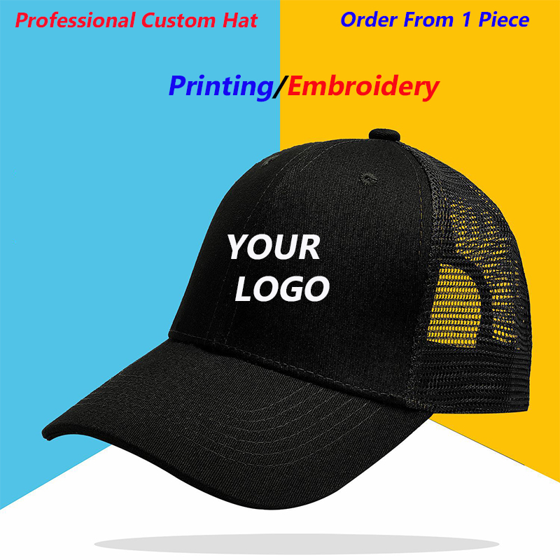Boné de malha profissional par - Embroidery Design Logo avaliação e preço