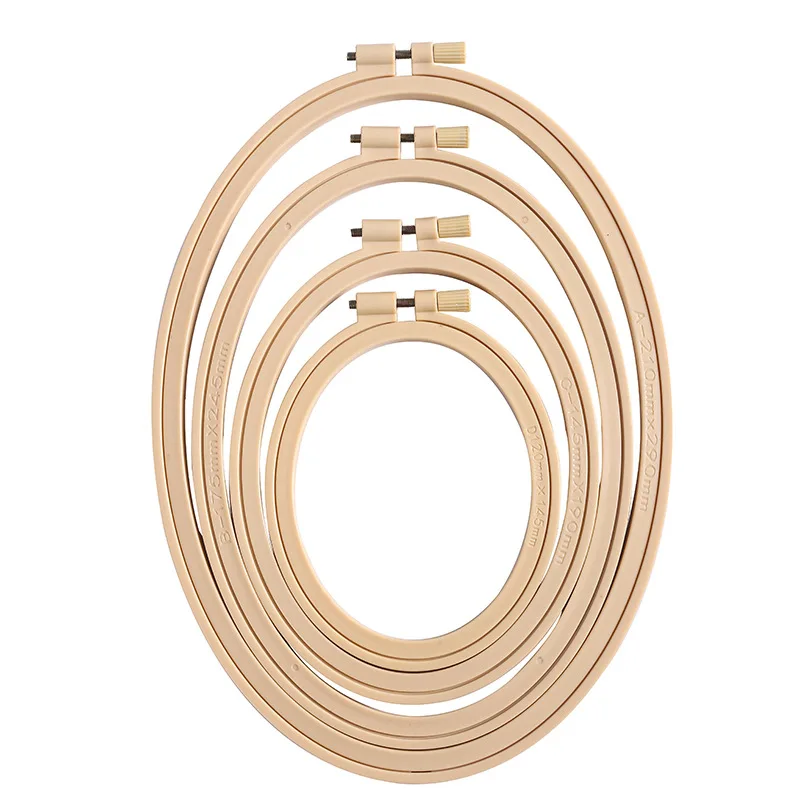 1 pçs diy bordado ponto cruz a - Embroidery Hoop Plastic avaliação e preço