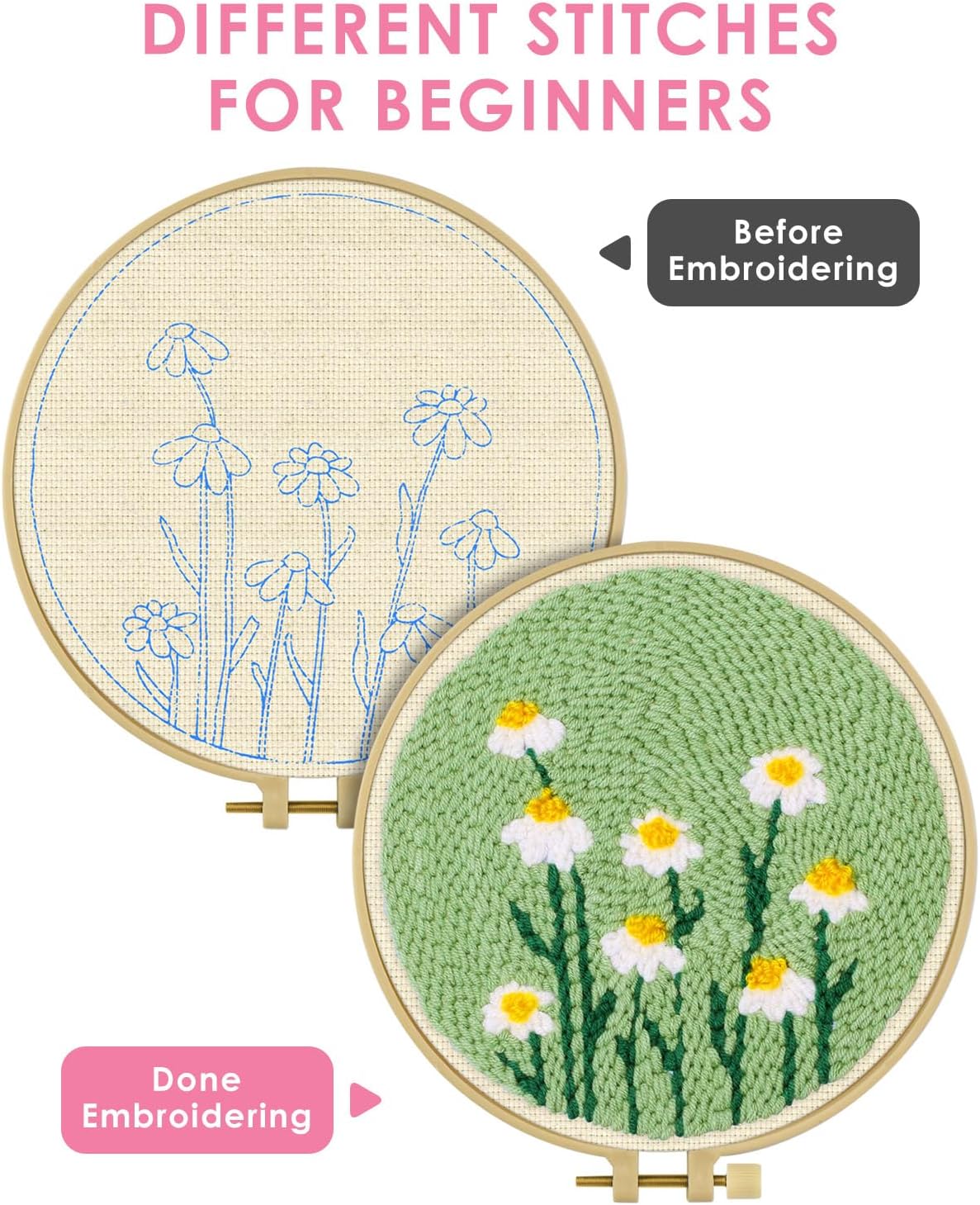 Chenistory kit de agulha de pe - Embroidery Converter avaliação e preço