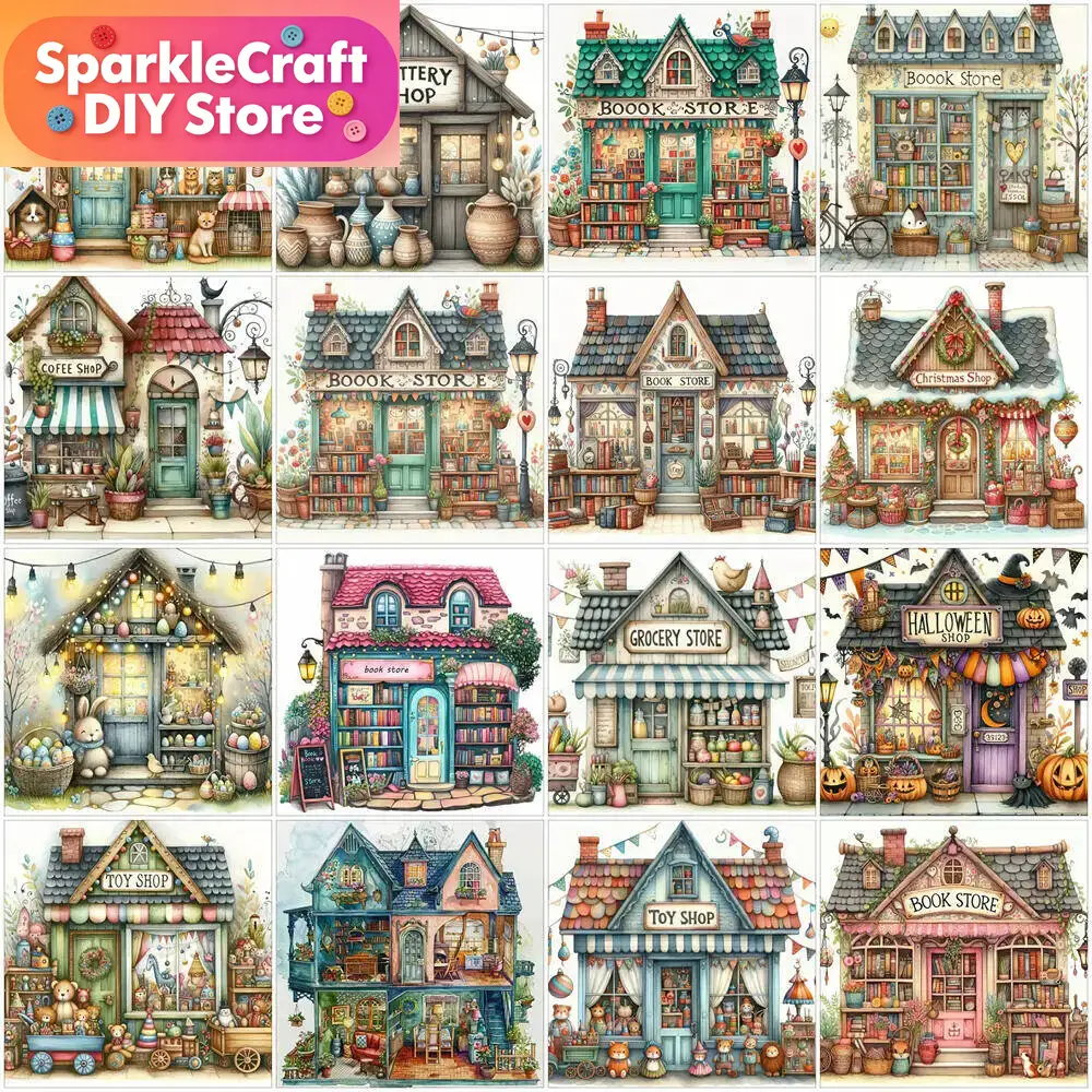 1 peça de Pintura Diamante 5D  - Embroidery House avaliação e preço