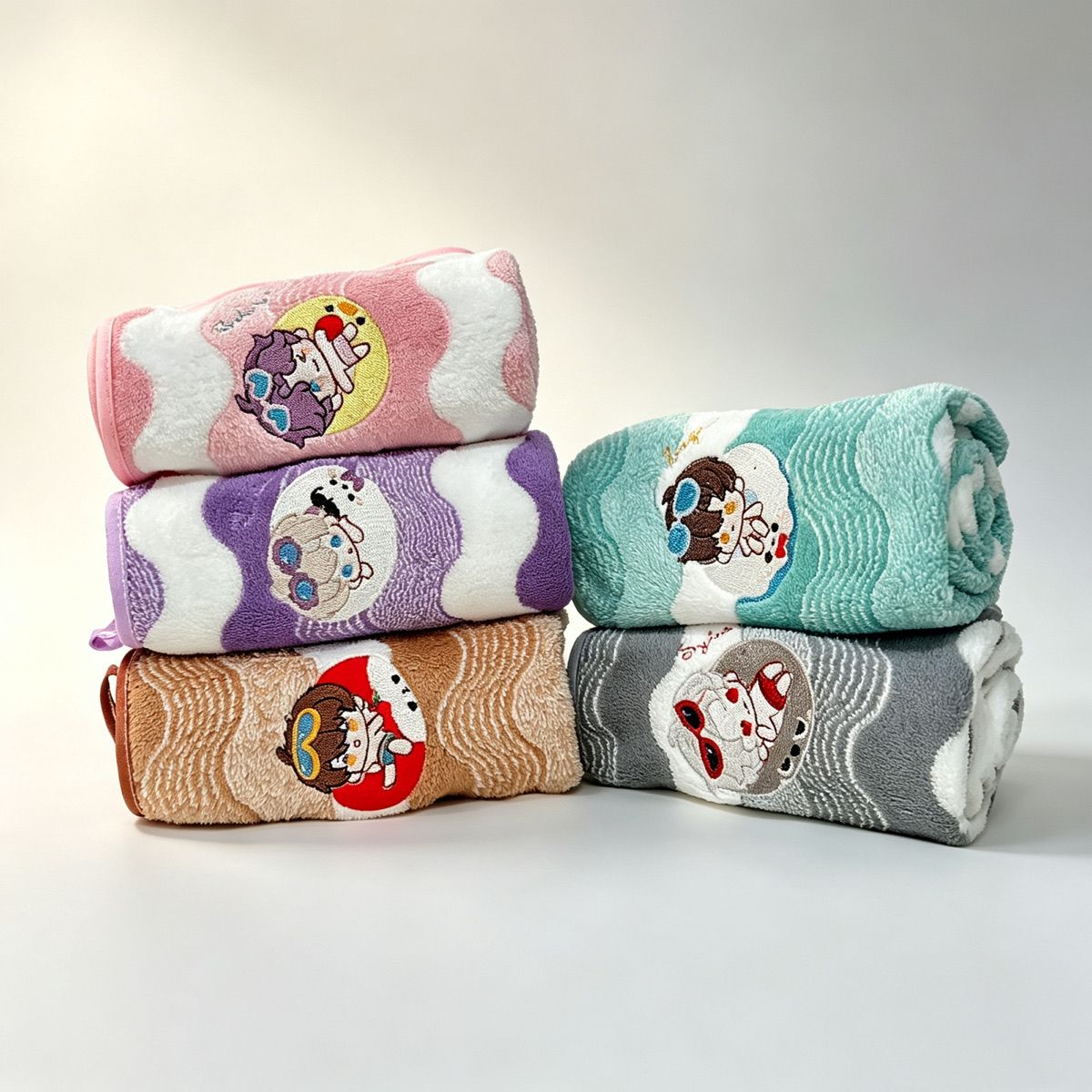 Toalha de Mão de Coral Fleece  - Embroidery Set avaliação e preço
