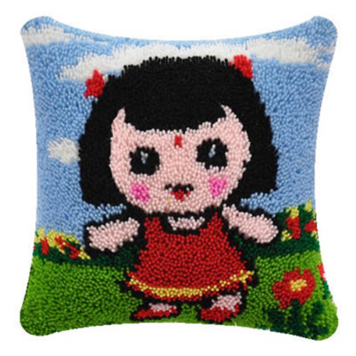 Travesseiro ponto cruz para ar - Printed Embroidery Kit avaliação e preço