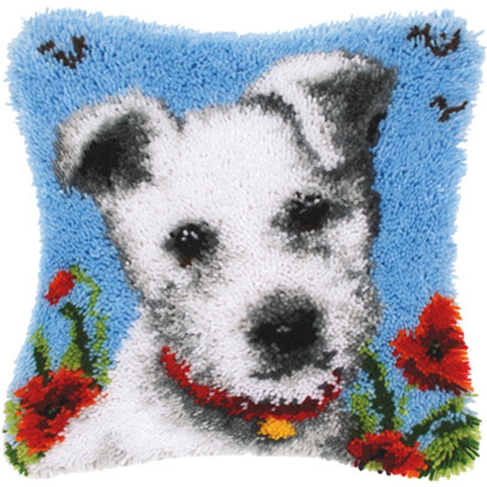 Animal lobo padrão trava ganch - Printed Embroidery Kit avaliação e preço