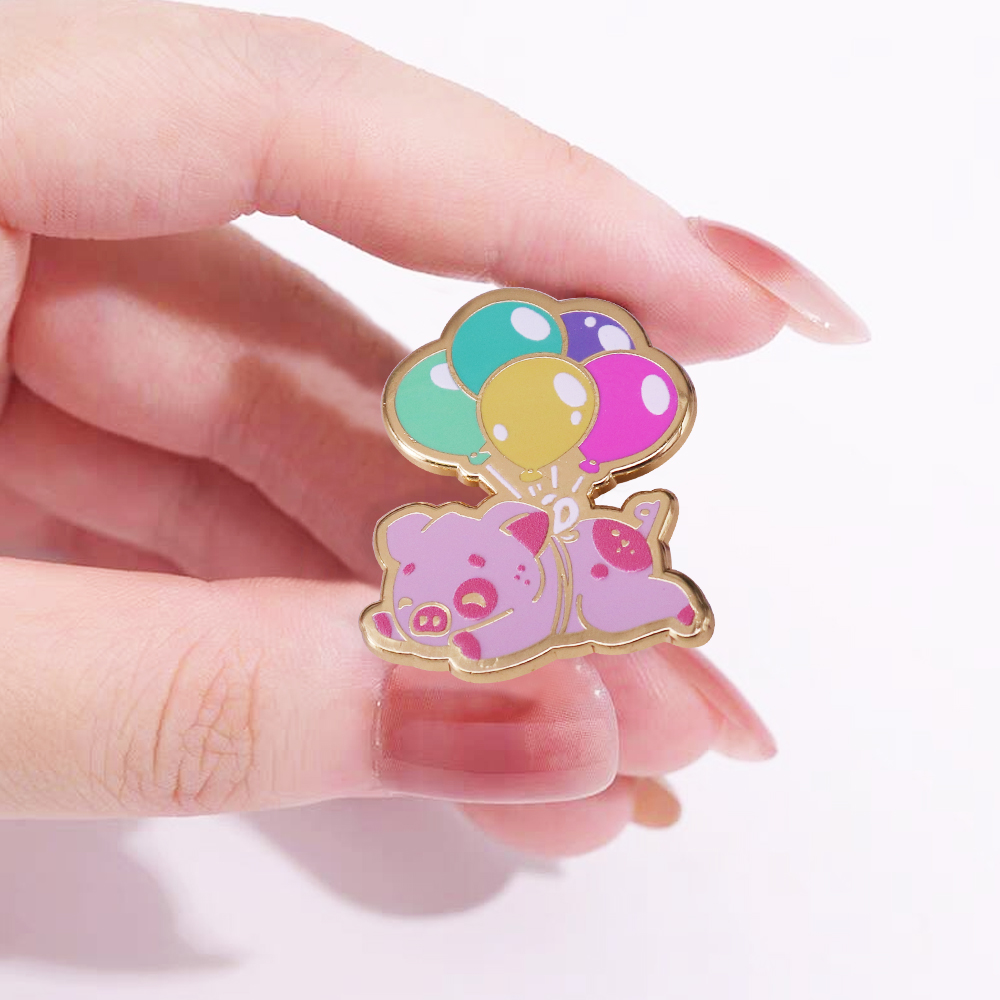 Pin bonito do esmalte do porco - Embroidery Bali avaliação e preço