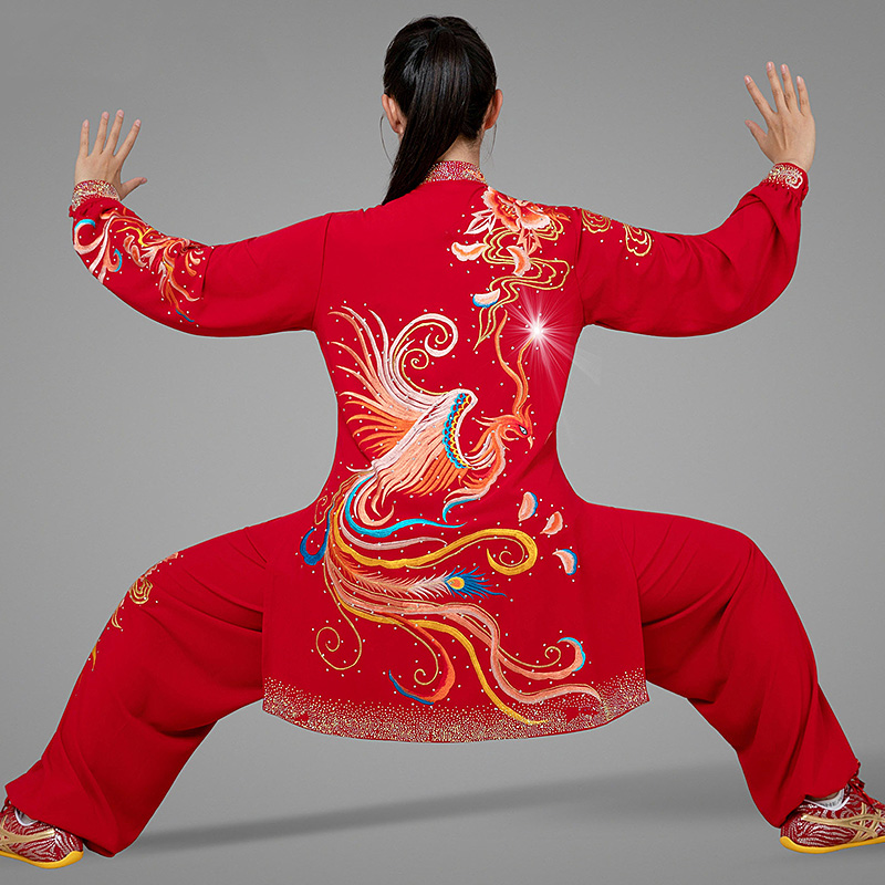 Traje de Tai Chi Feminino Pers - Embroidery Premium avaliação e preço