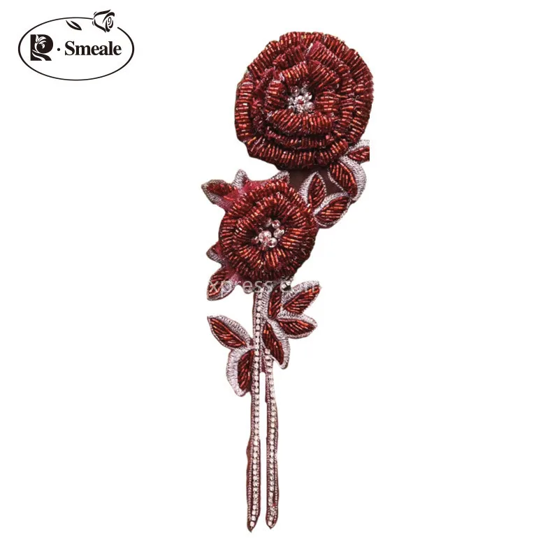 NOVAS flores de peito rosa mul - Embroidery Rose avaliação e preço