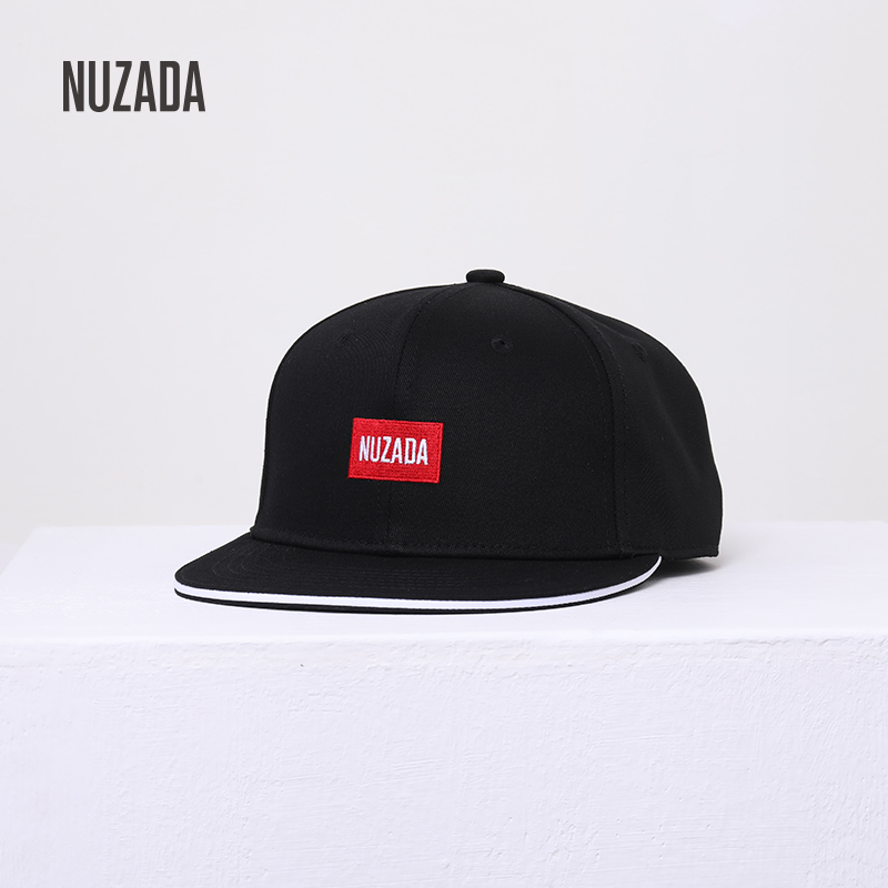 NUZADA-Boné de algodão com log - Embroidery Letter N avaliação e preço