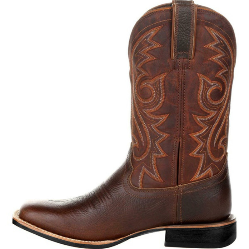 Botas de cowboy ocidentais dos - Embroidery On Leather avaliação e preço