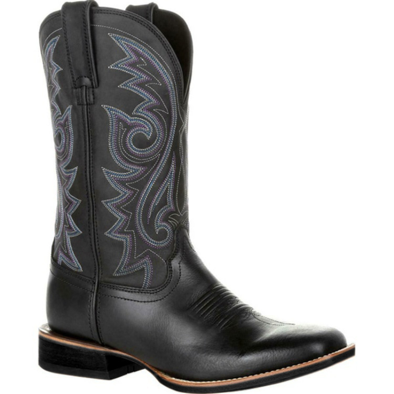 Botas de cowboy ocidentais dos - Embroidery On Leather avaliação e preço