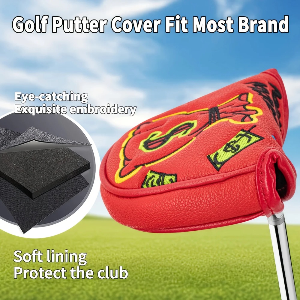 Capa para Putter de Golfe |    - Embroidery Premium avaliação e preço