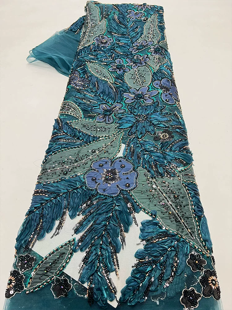 Tecido de gaze novo com bordad - Embroidery Beads avaliação e preço