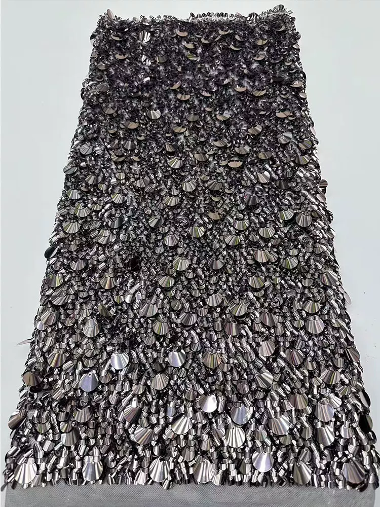 Tecido de 1 jarda para vestido - Embroidery Beads avaliação e preço