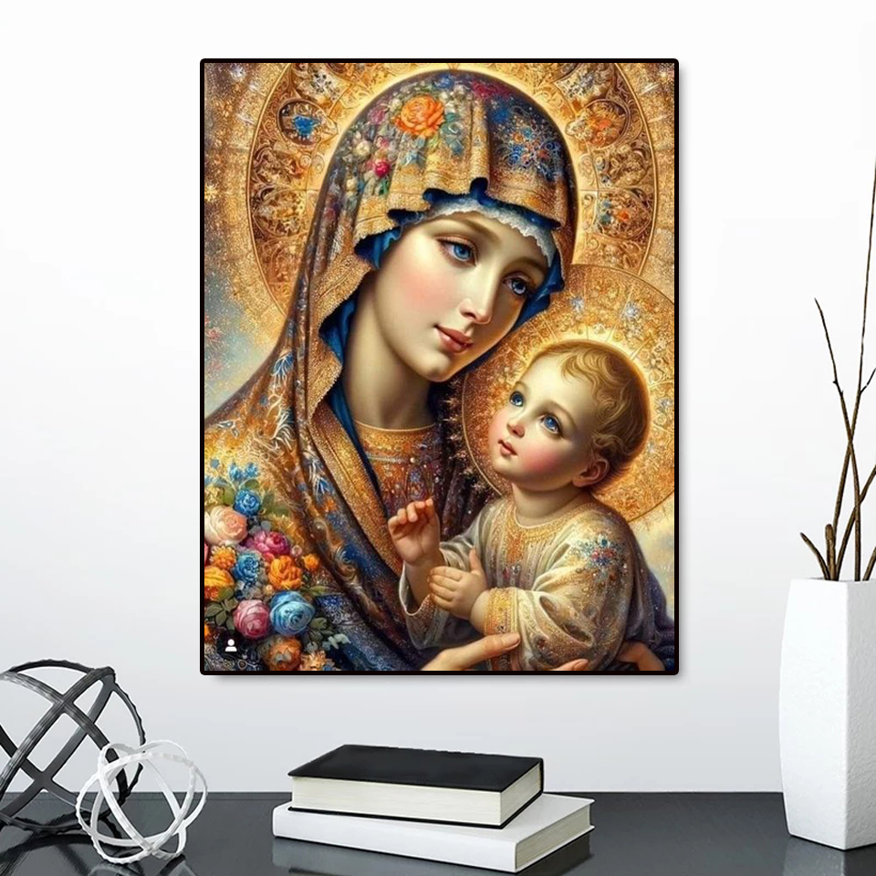 Pintura em Diamante Sem Moldur - Embroidery Rose avaliação e preço